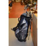 Bag of golf clubs
