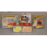 A collection of boxed Mamod miniature models and accessories including a Stationary Steam Engine M.