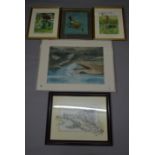 10 assorted prints, mostly limited edition examples signed in pencil by the artists.