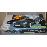 A boxed Scalextrix James Bond 'Quantum of Solace' slot car racing set. Appears VG in G+ box.