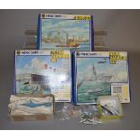 Quantity of Minic Ships: Ocean Terminal Set; Quayside; Naval Harbour Set;