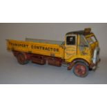 A vintage large scale Delivery Lorry model,