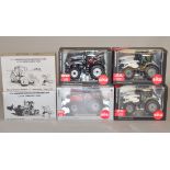 Six Siku 1:32 scale diecast model tractors: 4454; three 3270; two LCN models.