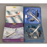 Two Corgi Aviation Archive diecast model aircraft: AA32912 Boeing 707-321 Dan-Air;