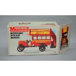 Live steam. Mamod LB1 Working Steam Model Bus. VG, boxed.