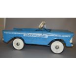 Triang Bermuda pedal car in blue. F.