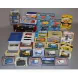 Good quantity of assorted diecast models by EFE, Corgi, Oxford and others,