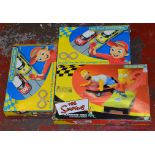 Three boxed Scalextric Slot Car Sets,