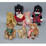 Hermann teddy bears: Golly Boy Classic, ltd.ed. 371/500; Golly Girl Classic, ltd.ed.