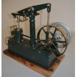 Large well built and impressive precision model of a "Nodding Donkey" Pump-jack steam engine