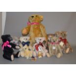 Steiff teddy bears: 1906 Teddy Bear; British Collectors' 2006 Teddy Bear, ltd.ed.
