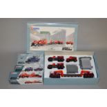 Four Corgi Heavy Haulage 1:50 scale diecast models: 31004 Wynns Scammell Articulated,