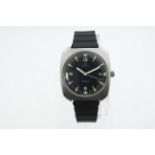 A 1960's gents stainless steel OMEGA De Ville, manual wind working movement,