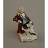 A Dresden Scheibe Alsbach Mozart No. 65 figurine.