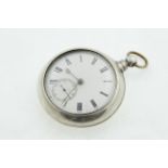 A Victorian silver pair-cased key wind pocket watch, working movement signed 'James Duncan,