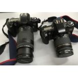 2 Canon cameras and lenses [NO RESERVE]