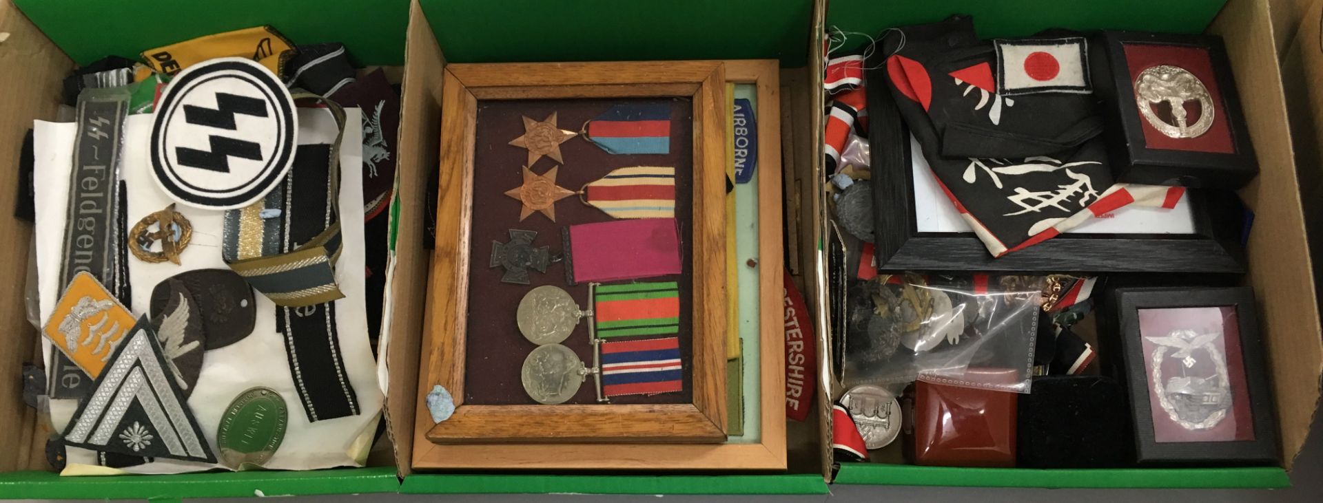 A Good collection of medals and military ephemera - Viewing essential,