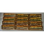 OO gauge. 12 x Mainline coaches. Boxed and VG/E.