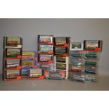 Quantity of diecast model buses by EFE and Corgi Original Omnibus Company. All boxes. (approx.