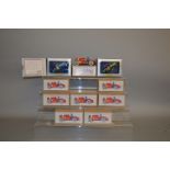 22 x assorted tinplate cars, all modern collector's models. In F-VG boxes.