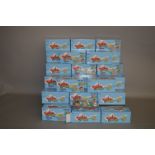 22 x Vivid Imaginations Budgie the Little Helicopter diecast models, all boxed.