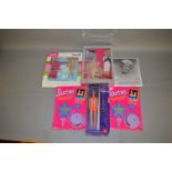 Quantity of Mattel Barbie items,