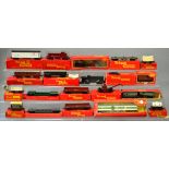 OO gauge. Very large quantity of Triang rolling stock. In P-G boxes. (approx.