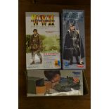 Quantity of military related toys: DiD WWII Luftwaffe Major Manfred Boelcke;