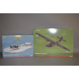 Two Corgi Aviation Archive diecast models: AA36204; AA36101. Boxed and appear VG.