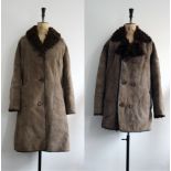 Two vintage late 1960s lambskin coats by Antartex. Incredible quality and great condition.