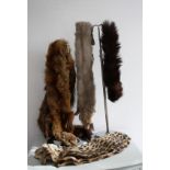 Lot of mixed 1930s/40s fur tippets comprising of a fox,