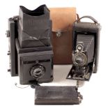 Mentor Folding Reflex Plate Camera.