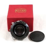 RARE Boyer Opale (Soft Focus) 150mm f4.5 Lens. #790963 (condition 3F) in Boyer shutter.