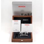 Minox Classic Miniature Film Camera - Leica M3 Version. In presentation box & makers outer box.