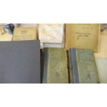 A Royal Air Force training log book, along with manuals, exercise books etc. dating from 1945/6