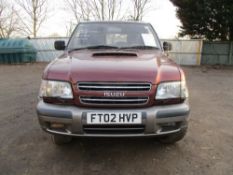 ISUZU TROOPER CITATION DT LWB AUTO REG. FT02 HVP