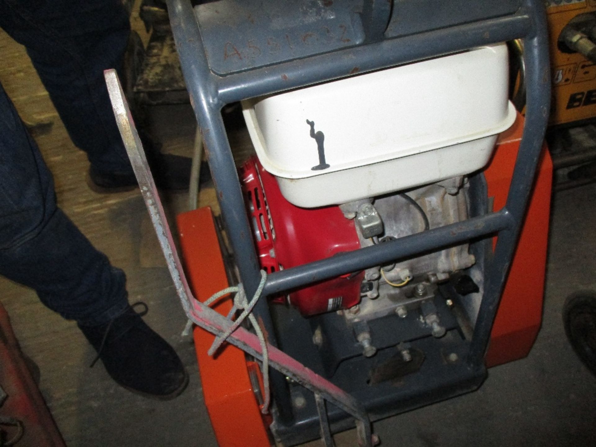 3 X BELLE PETROL ENGINED FLOOR SAWS...SOLD AS ONE LOT - Image 3 of 10