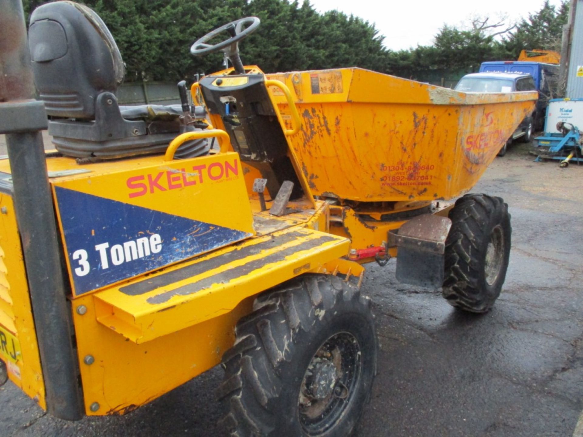 Thwaites 3T Swivel Dumper. Manufactured 2007 - Image 5 of 9