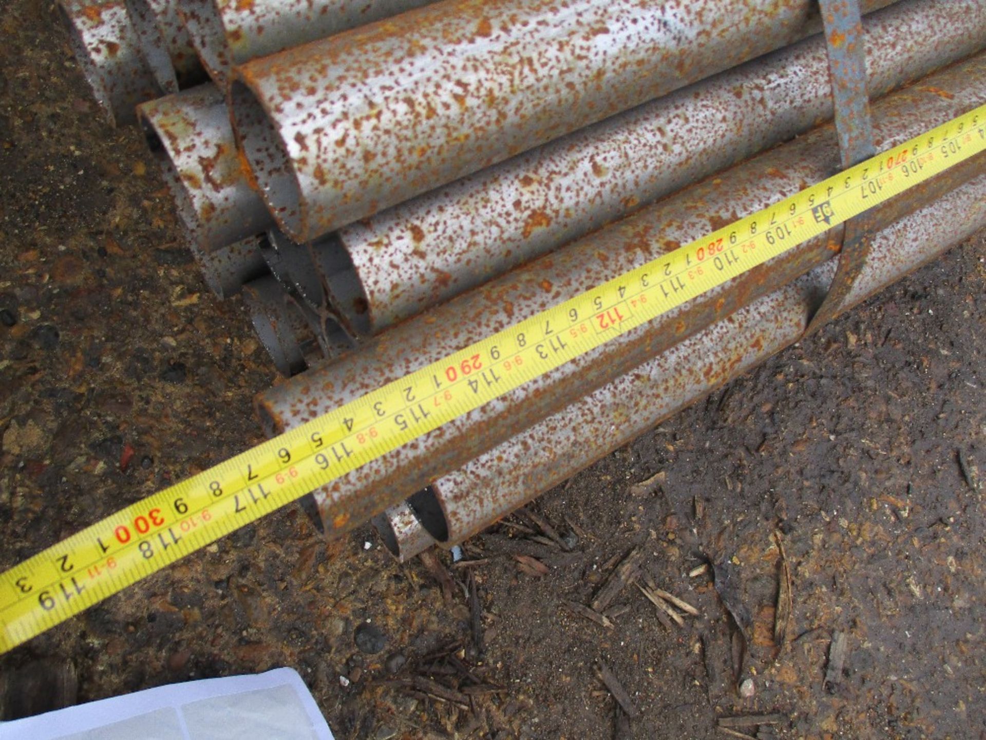 2 x Bundles of 27no.(54no total) approx. steel tubes 2.94m length approx. - Image 4 of 4