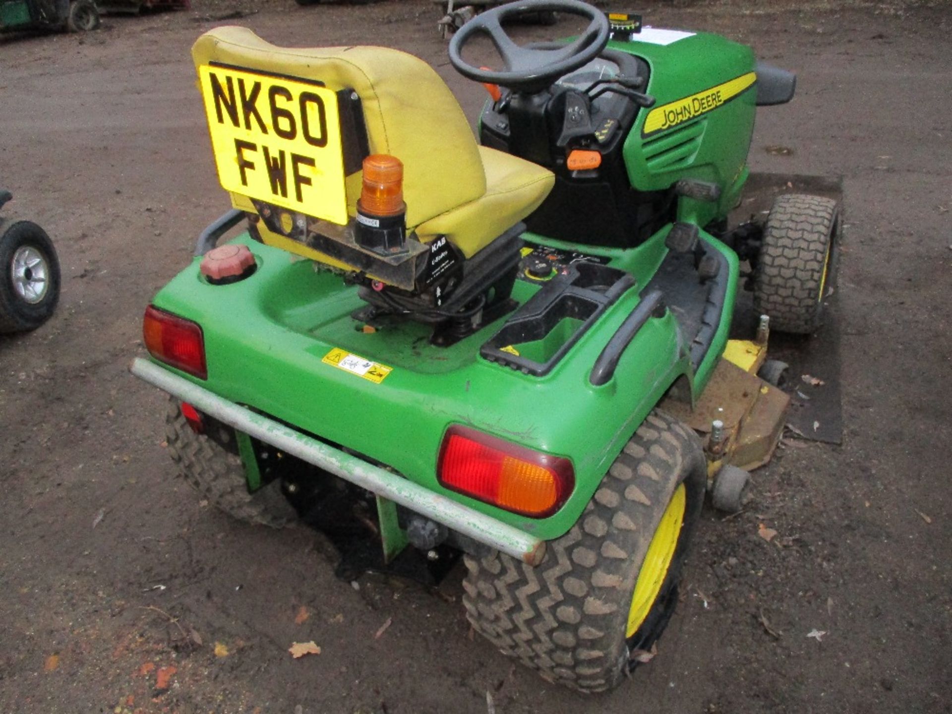 John Deere X748 professional ride on diesel engined mower year 2011 build - Image 4 of 5