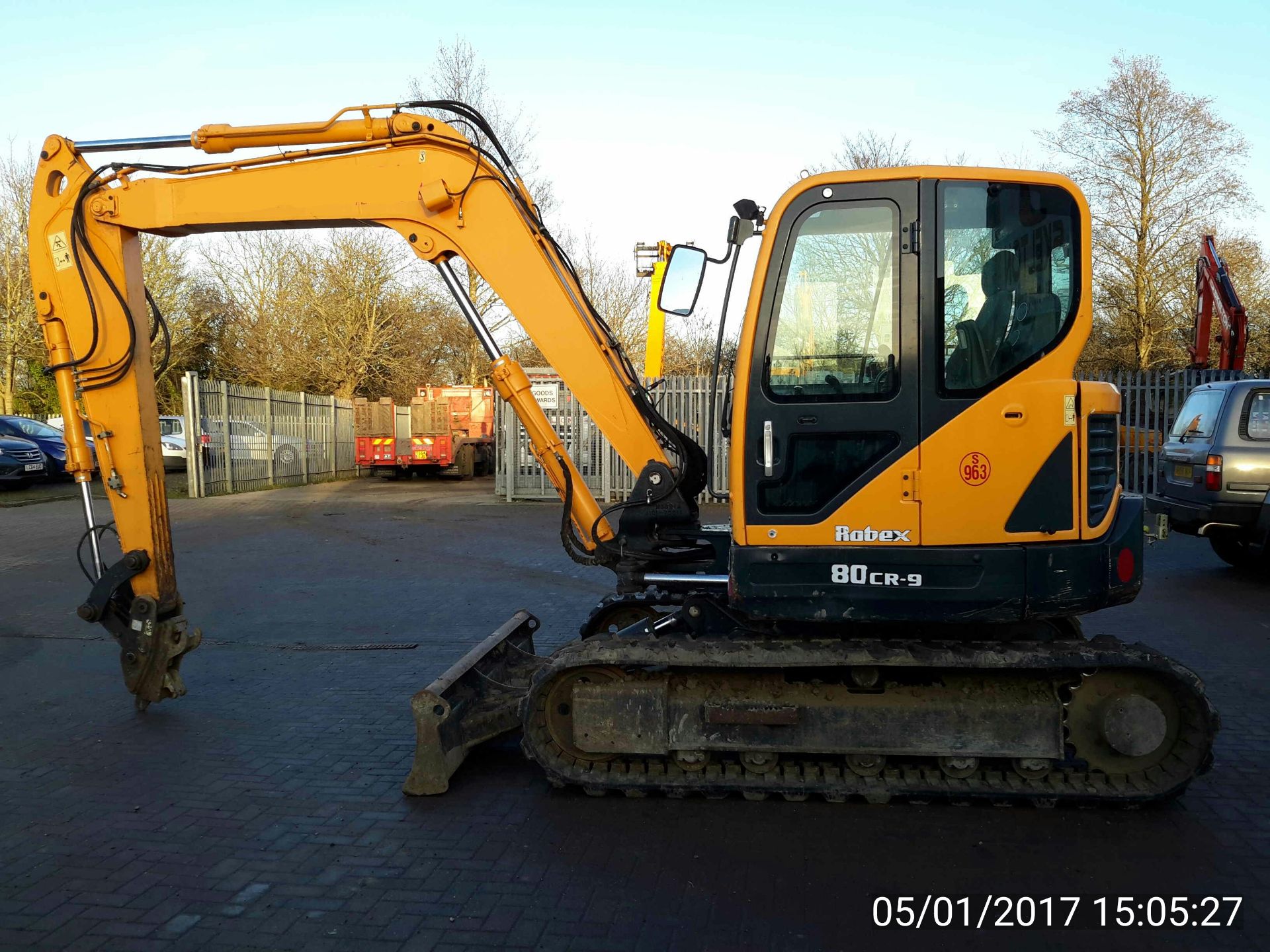 Hyundai Robex 80CR-9 Excavator, Year 2013 build - Image 2 of 22