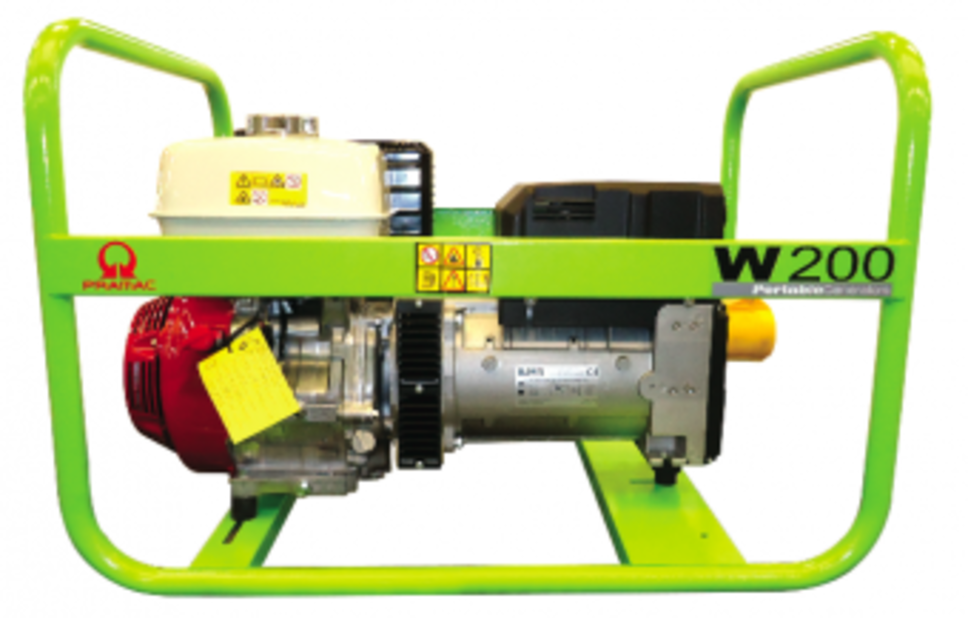 1 x UNUSED 200 amps Honda / Pramac welder generator - Honda petrol, with 4 kva generator