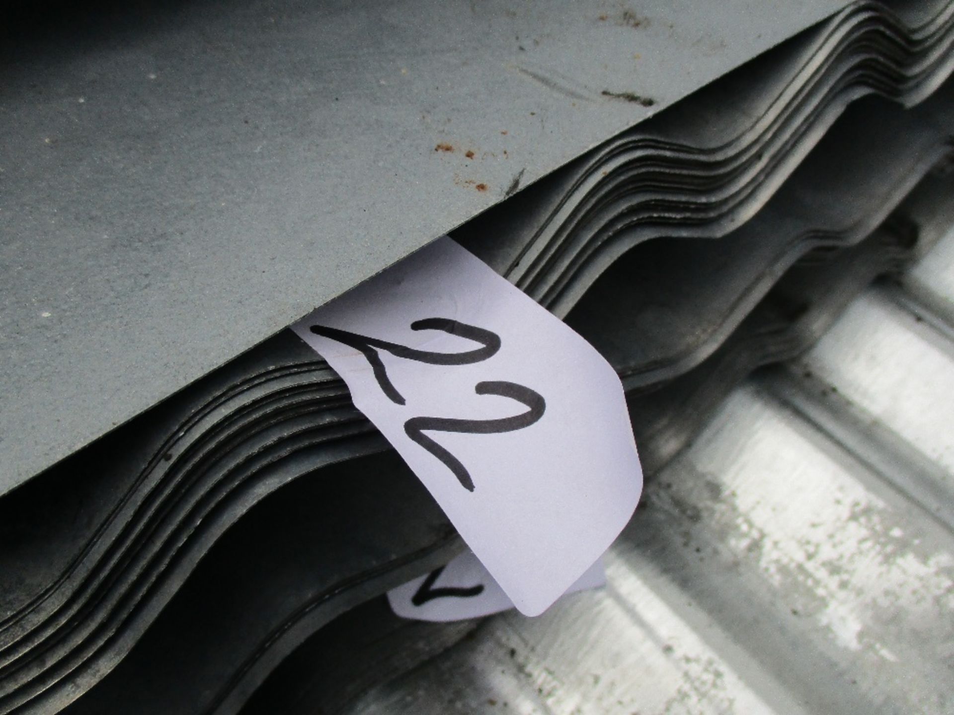 2 x packs of 25no. (50no in total) 12ft corrugated galvanised roof sheets - Image 2 of 4