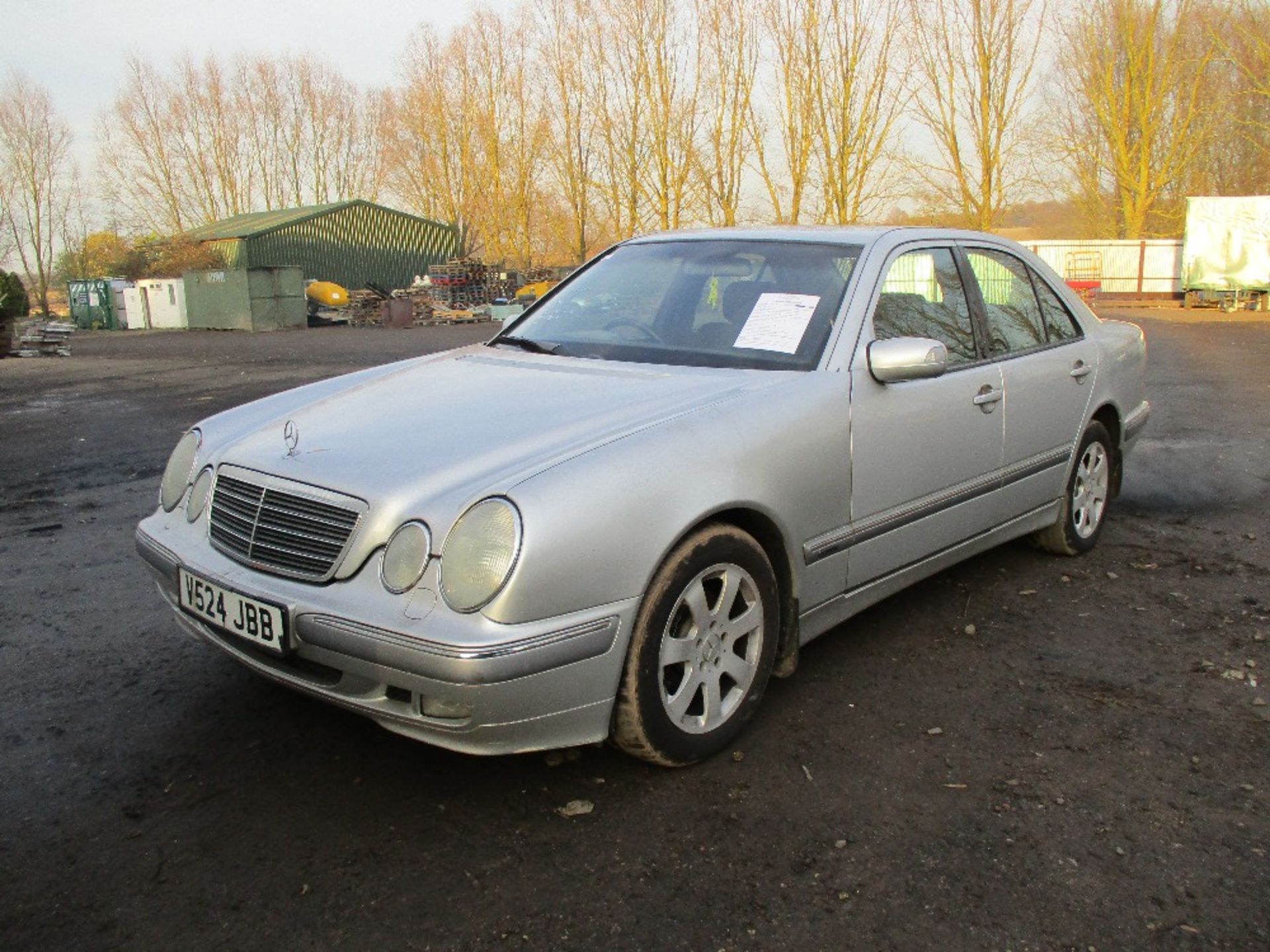 MERCEDES E320 CDI CAR SILVER REG:V524 JBB - Image 5 of 9