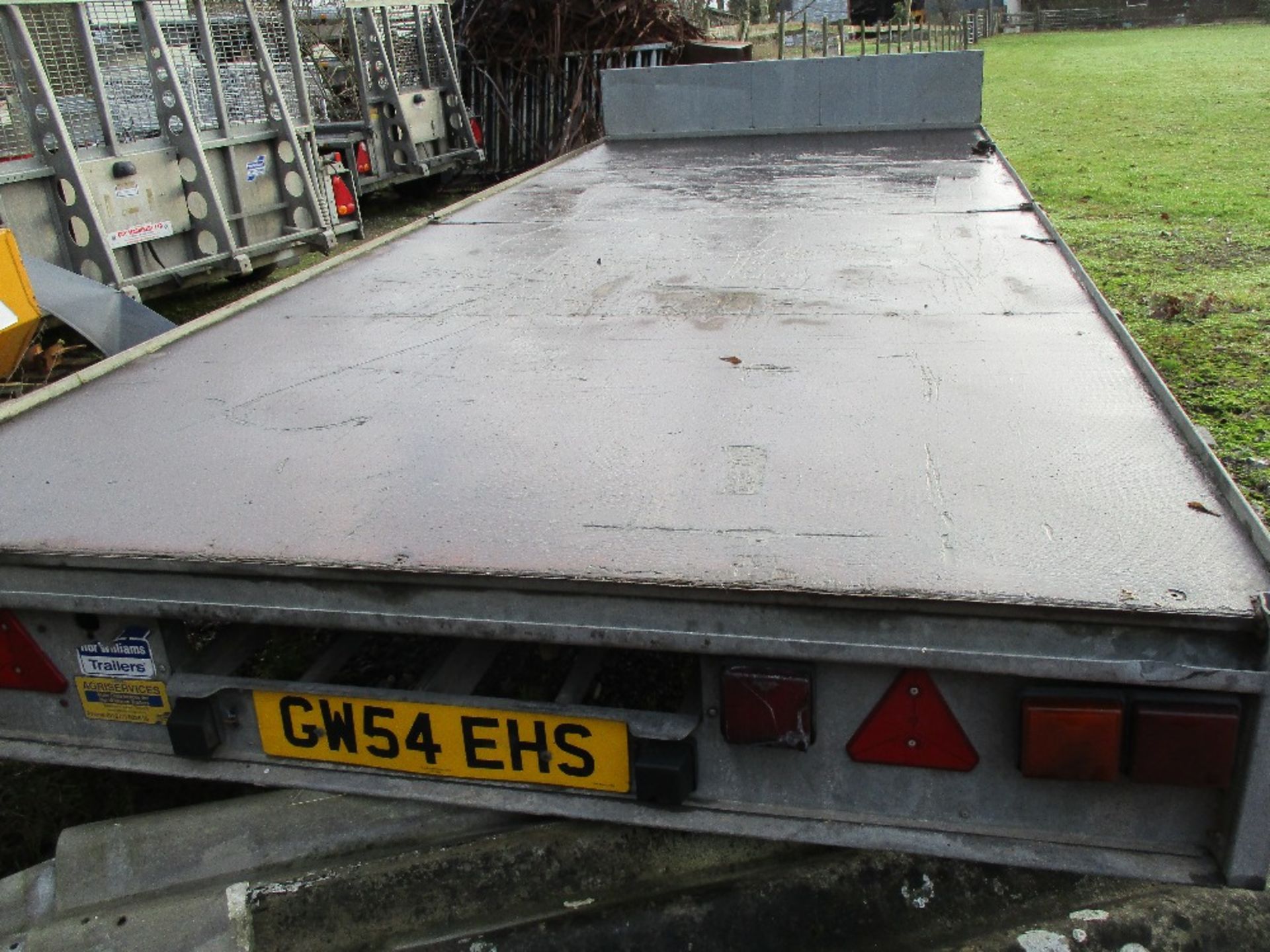 IFOR WILLIAMS LM166G 3 TRIAXLE PLANT TRAILER - Image 5 of 8