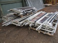 QUANTITY OF BOSS AND ALTO DOUBLE & SINGLE SCAFFOLD TOWER PARTS