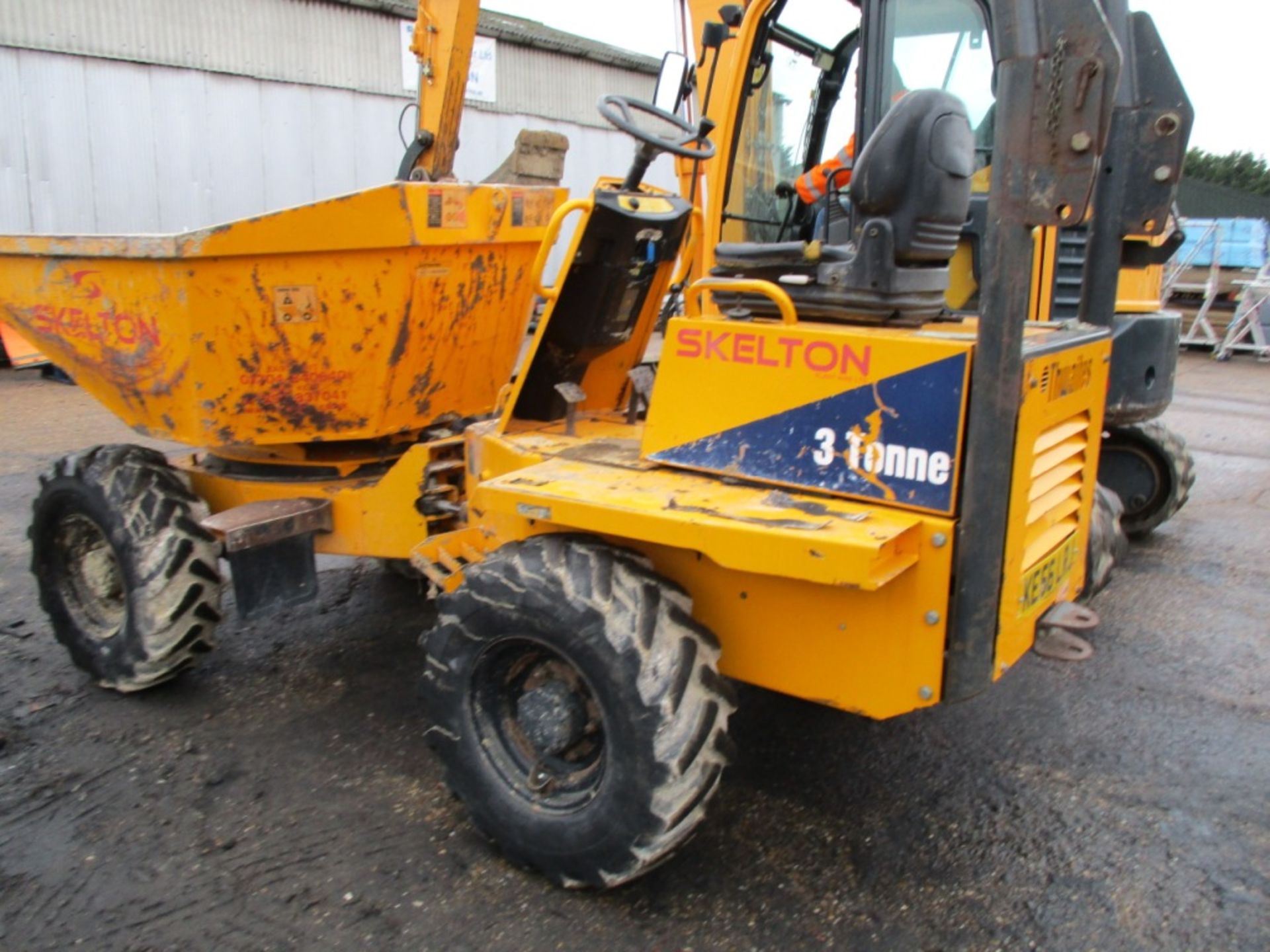 Thwaites 3T Swivel Dumper. Manufactured 2007 - Image 3 of 9