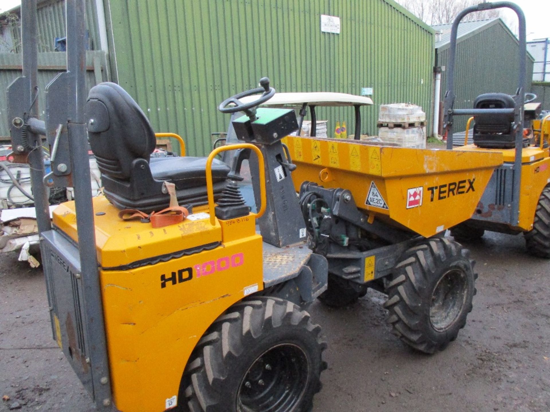 Terex HD1000 high tip skip loading dumper MODEL YEAR 2012 - Image 2 of 7