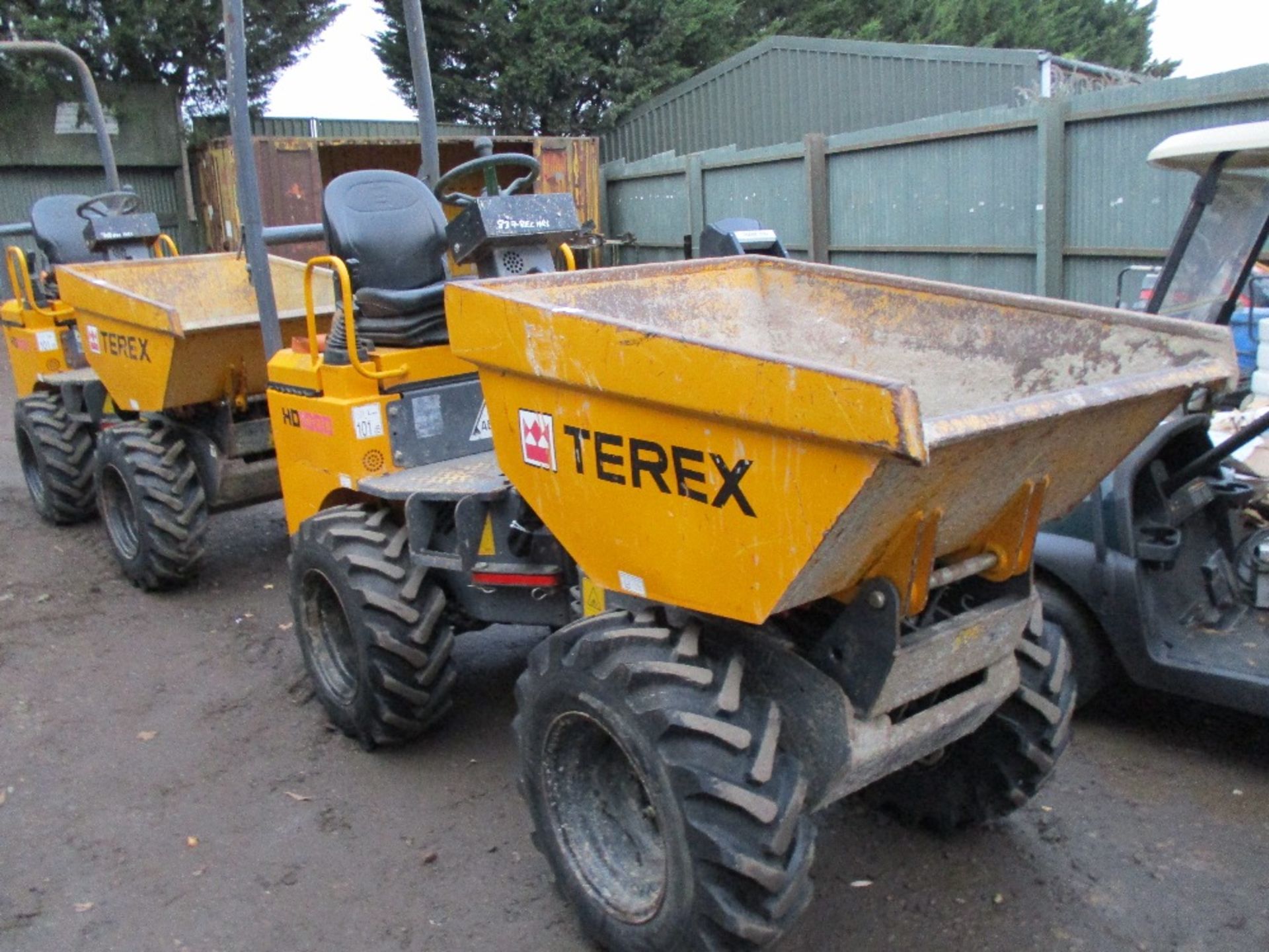 Terex HD1000 high tip skip loading dumper MODEL YEAR 2012