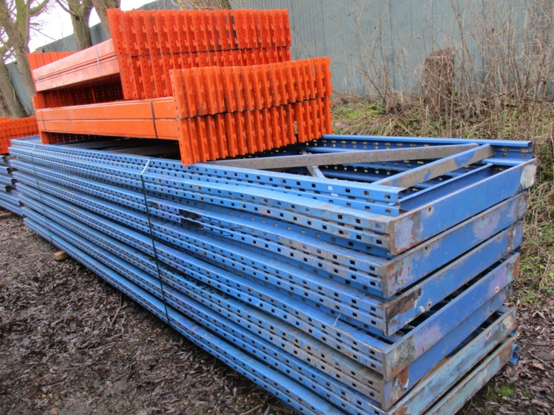 QTY OF PALLET RACKING..